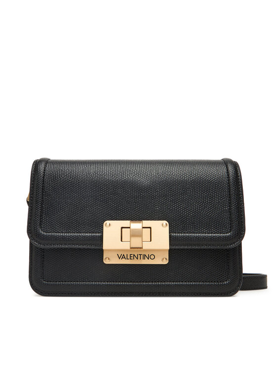 Valentino Дамска чанта Floren VBS9A909LUC Черен цвят на ниска цена
