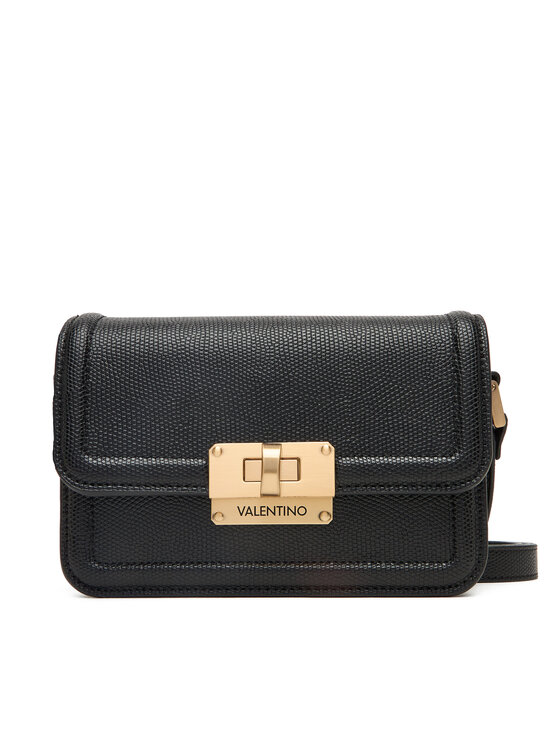 Valentino Дамска чанта Floren VBS9A910LUC Черен цвят на ниска цена