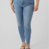 Vero Moda Curve Дънки Phia 10285113 Син Slim Fit цвят на ниска цена