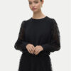 Vero Moda Блуза Alva 10337474 Черен Regular Fit цвят на ниска цена