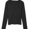 Vero Moda Блуза Million 10334613 Черен Regular Fit цвят на ниска цена