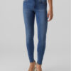 Vero Moda Дънки Malia 10278825 Син Slim Fit цвят на ниска цена