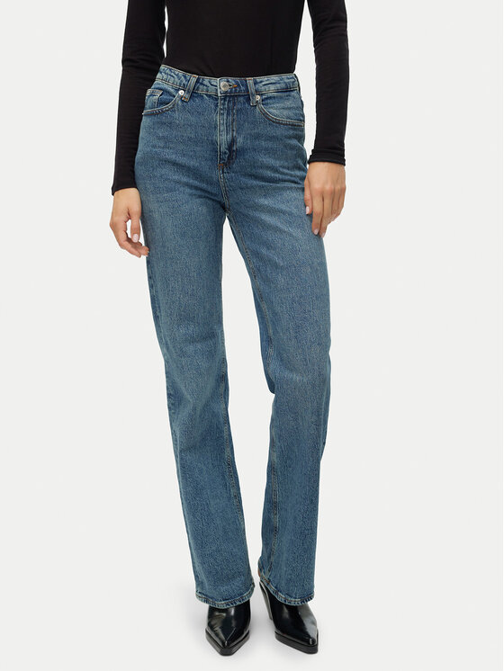Vero Moda Дънки Tessa 10311179 Син Wide Leg цвят на ниска цена