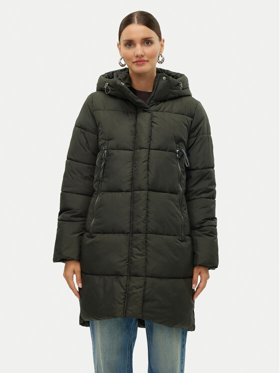 Vero Moda Зимно яке Nova 10311653 Сив Regular Fit цвят на ниска цена