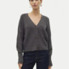 Vero Moda Кардиган Lea 10249632 Сив Regular Fit цвят на ниска цена