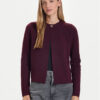 Vero Moda Кардиган Marina 10331339 Виолетов Regular Fit цвят на ниска цена