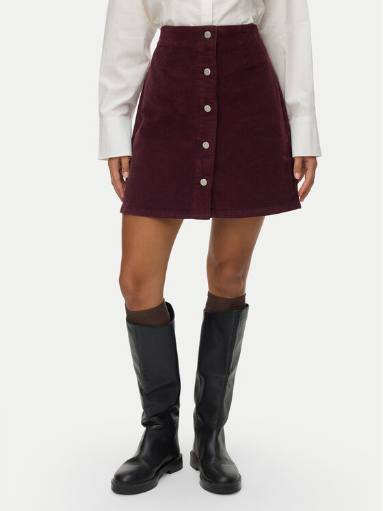 Vero Moda Мини пола Etta 10315342 Виолетов Regular Fit цвят на ниска цена