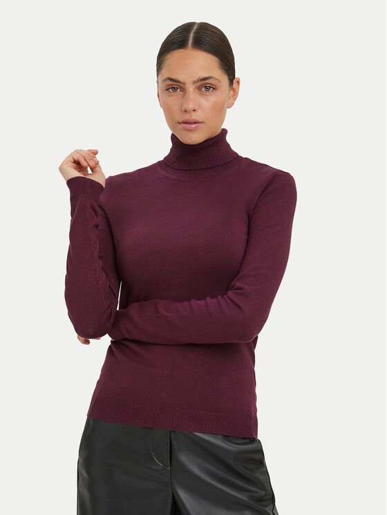 Vero Moda Поло Glory 10231630 Виолетов Regular Fit цвят на ниска цена