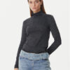 Vero Moda Поло Lava 10334586 Черен Loose Fit цвят на ниска цена
