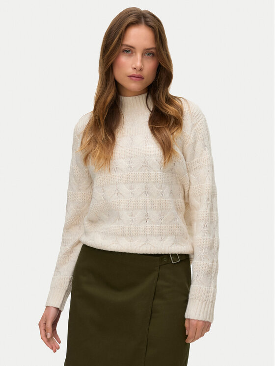 Vero Moda Поло Virgo 10331875 Бежов Regular Fit цвят на ниска цена