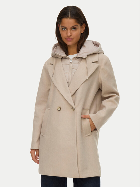 Vero Moda Преходно палто Grace 10332379 Бежов Regular Fit цвят на ниска цена
