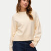 Vero Moda Пуловер Gold Art 10332206 Бежов Regular Fit цвят на ниска цена