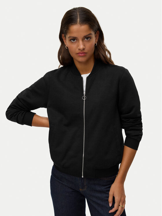 Vero Moda Суитшърт Kimiko 10331961 Черен Regular Fit цвят на ниска цена