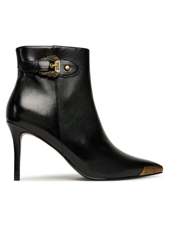 Versace Jeans Couture Боти 79VA3S57 Черен цвят на ниска цена