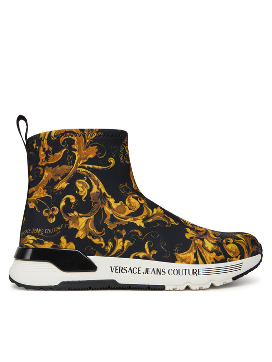 Versace Jeans Couture Боти 79VA3SA4 Черен цвят на ниска цена