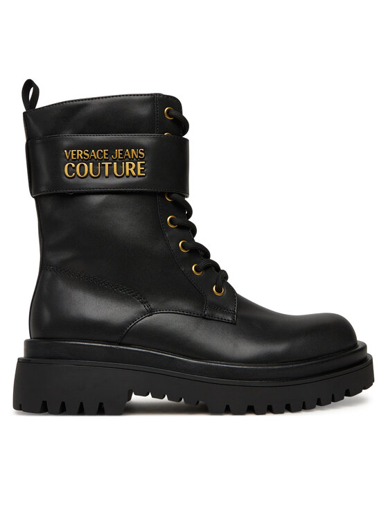 Versace Jeans Couture Зимни обувки 79VA3S64 Черен цвят на ниска цена