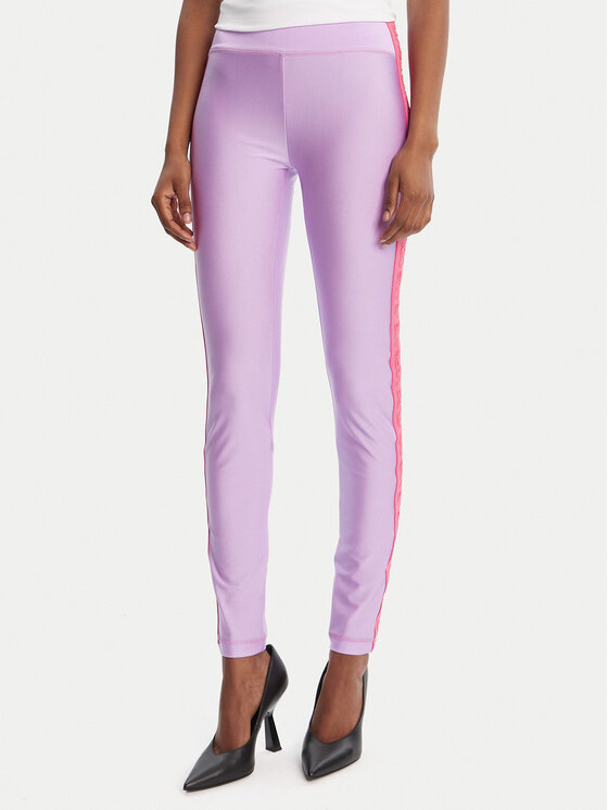Versace Jeans Couture Клин 79HAC114 N0008 Виолетов Slim Fit цвят на ниска цена