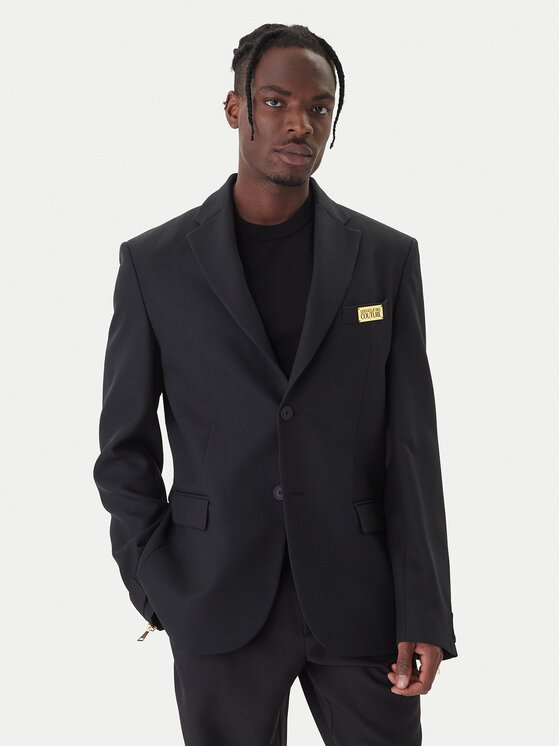 Versace Jeans Couture Сако 79GAQ706 N0136 Черен Regular Fit цвят на ниска цена