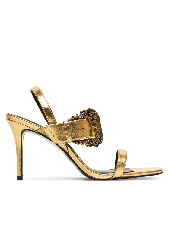 Versace Jeans Couture Сандали 79VA3S71 Златист цвят на ниска цена