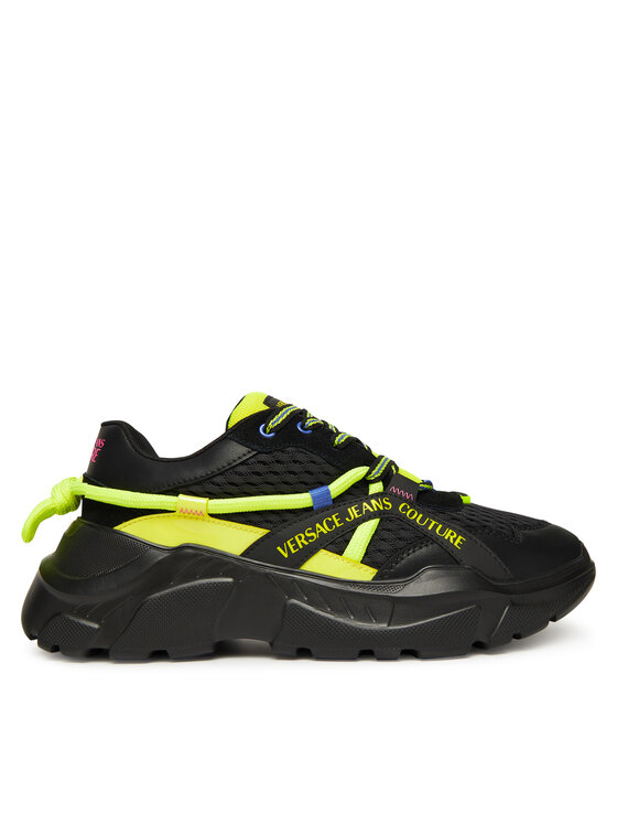 Versace Jeans Couture Сникърси Fondo Speedtrack 79YA3SC3 Черен цвят на ниска цена