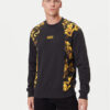 Versace Jeans Couture Суитшърт 79GAI335 FS201 Черен Regular Fit цвят на ниска цена