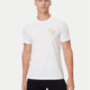 Versace Jeans Couture Тишърт 79GAHT00 CJ00T Бял Regular Fit цвят на ниска цена