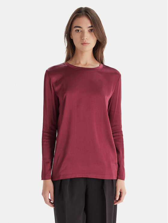 ViCOLO Блуза TF0244 Бордо Regular Fit цвят на ниска цена