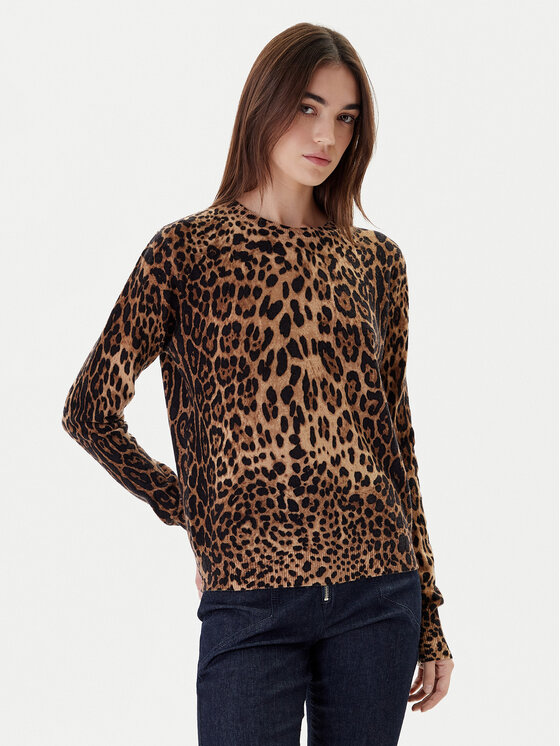 ViCOLO Пуловер 22061F Кафяв Regular Fit цвят на ниска цена