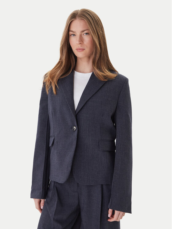 ViCOLO Сако TF0203 Тъмносин Regular Fit цвят на ниска цена