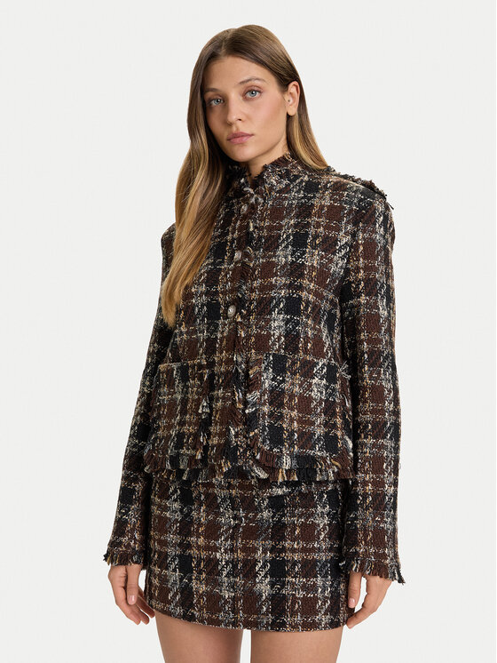 ViCOLO Сако TF0204 Кафяв Regular Fit цвят на ниска цена