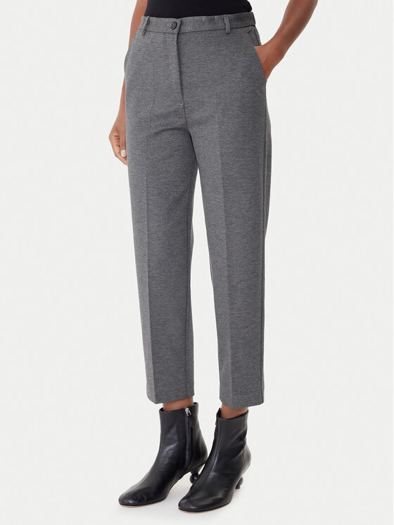 ViCOLO Текстилни панталони TF0229 Сив Regular Fit цвят на ниска цена