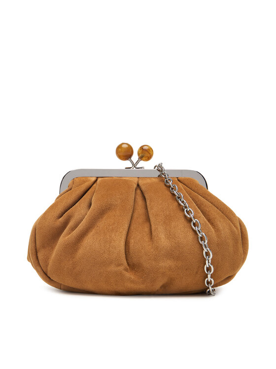 Weekend Max Mara Дамска чанта 2525516164650 Кафяв цвят на ниска цена