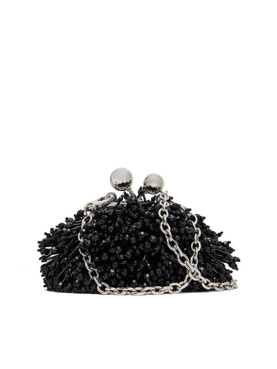 Weekend Max Mara Дамска чанта Dotto 2525726024650 Черен цвят на ниска цена