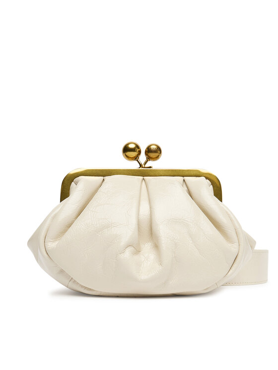 Weekend Max Mara Дамска чанта Navetta 2525516214600 Екрю цвят на ниска цена