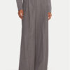 Weekend Max Mara Панталони тип палацо Adelfi 2525136072 Сив Wide Leg цвят на ниска цена