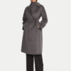 Weekend Max Mara Преходно палто Cascia 2525016072 Сив Regular Fit цвят на ниска цена