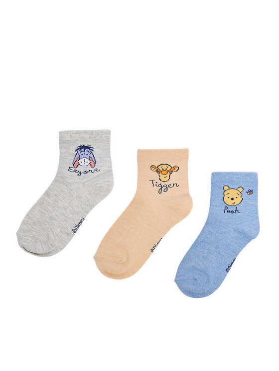 Winnie The Pooh Дълги чорапи CEO-ACCCS-AW25-212WTP(3-PACK) Син цвят на ниска цена