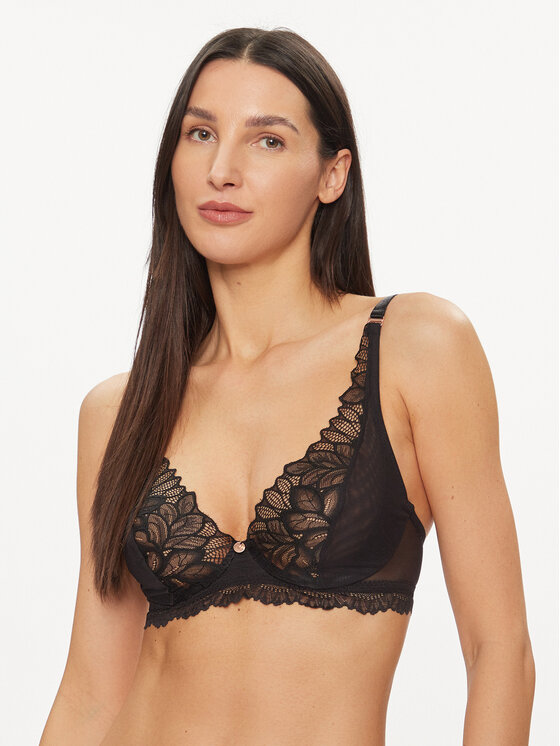 Wonderbra Сутиен с банели WB000ARH Черен цвят на ниска цена