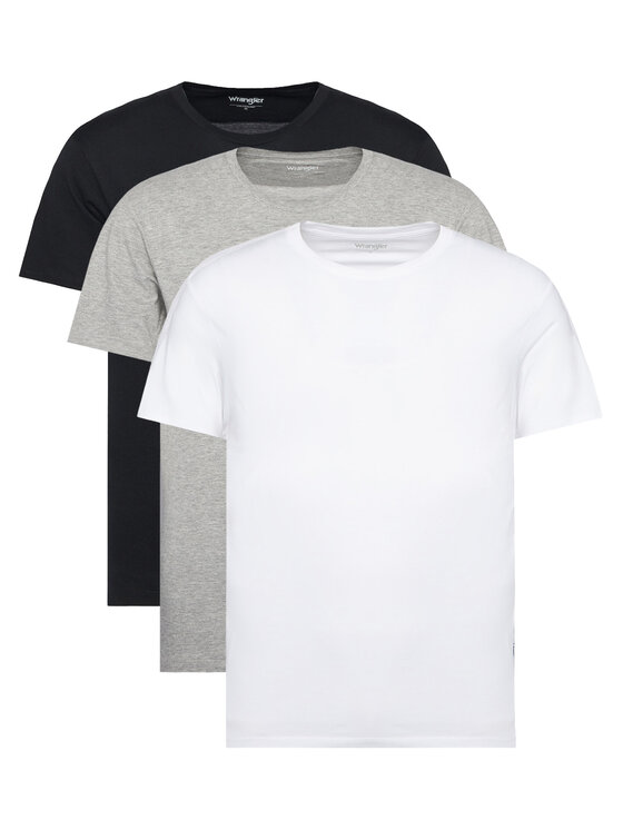 Wrangler Комплект тениски 112371482 Цветен Regular Fit цвят на ниска цена