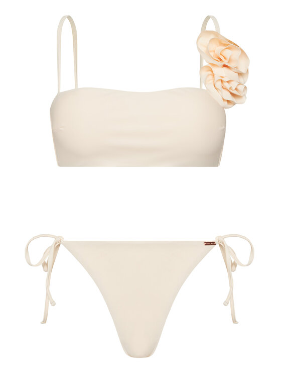 Ysabel Mora Бикини 83050 Екрю цвят на ниска цена
