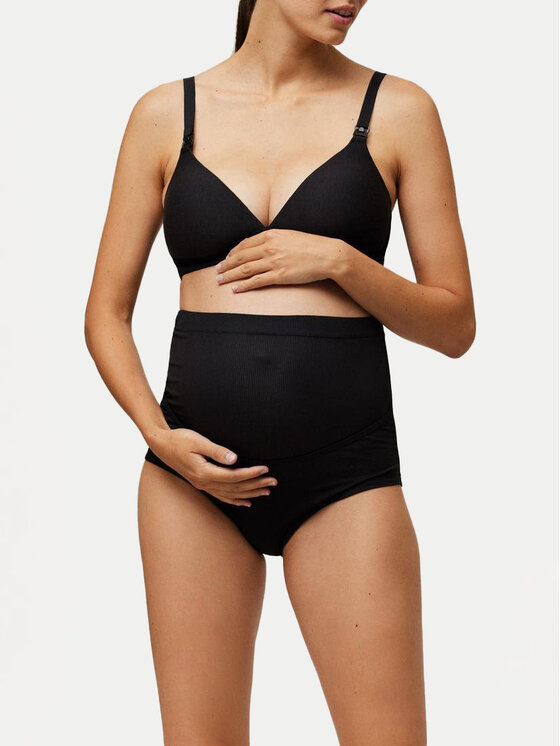 Ysabel Mora Бикини за бременни 10087 Черен цвят на ниска цена