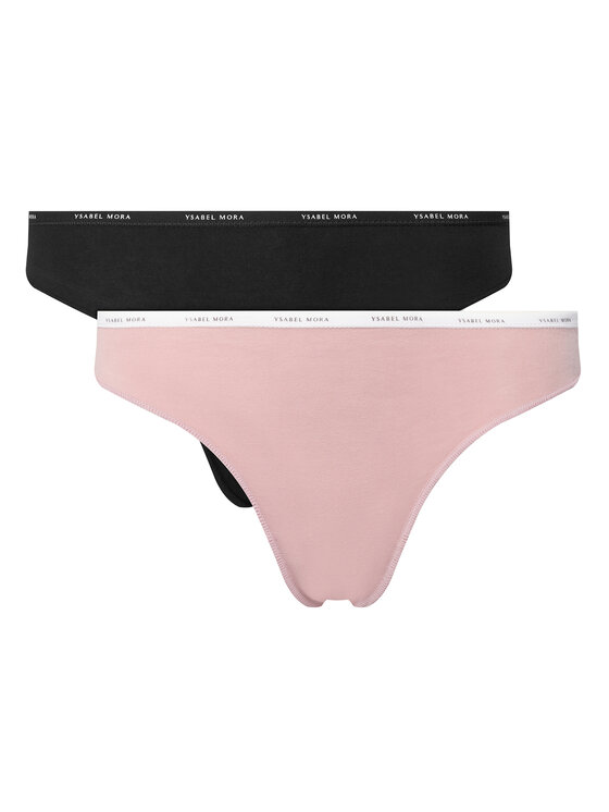 Ysabel Mora Комплект 2 чифта прашки 19007 Розов цвят на ниска цена