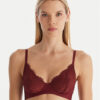 Ysabel Mora Сутиен с банели 10776 Бордо цвят на ниска цена