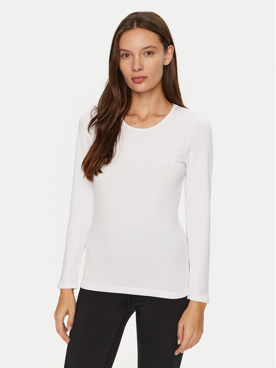 Ysabel Mora Термооблекло горна част 70002 Бял Slim Fit цвят на ниска цена