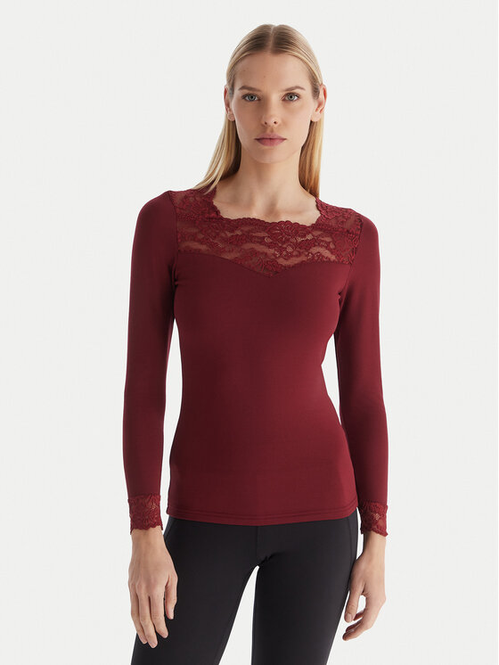 Ysabel Mora Термооблекло горна част 70005 Розов Slim Fit цвят на ниска цена