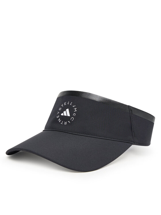 adidas by Stella McCartney Козирка JY4083 Черен цвят на ниска цена