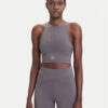 adidas by Stella McCartney Спортен сутиен Training JW4543 Сив цвят на ниска цена