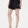 adidas by Stella McCartney Спортни шорти True Casuals IK9093 Черен Loose Fit цвят на ниска цена