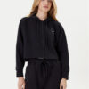 adidas by Stella McCartney Суитшърт JD8107 Черен Loose Fit цвят на ниска цена