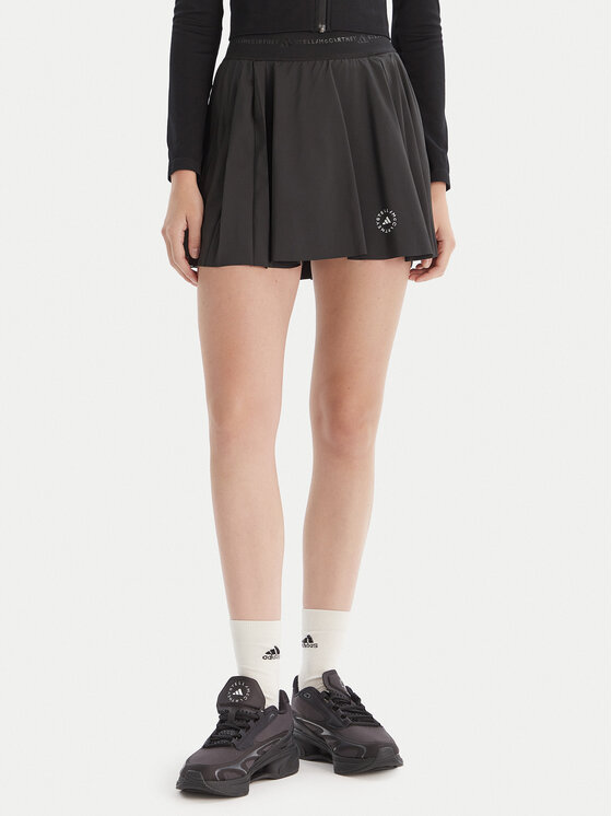 adidas by Stella McCartney Тенис пола Training JX4330 Черен Slim Fit цвят на ниска цена